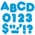 Trend Letters, Casual, 2 Inch, Blue T-435